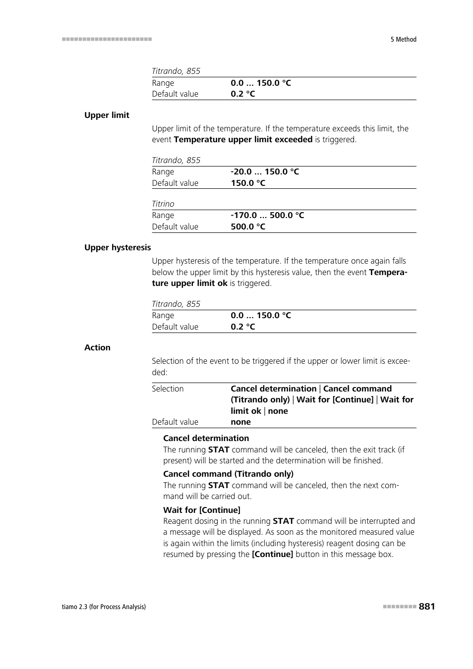 Metrohm tiamo 2.3 (process analysis) User Manual | Page 897 / 1790