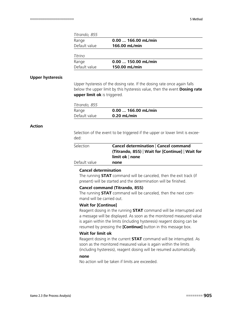 Metrohm tiamo 2.3 (process analysis) User Manual | Page 921 / 1790