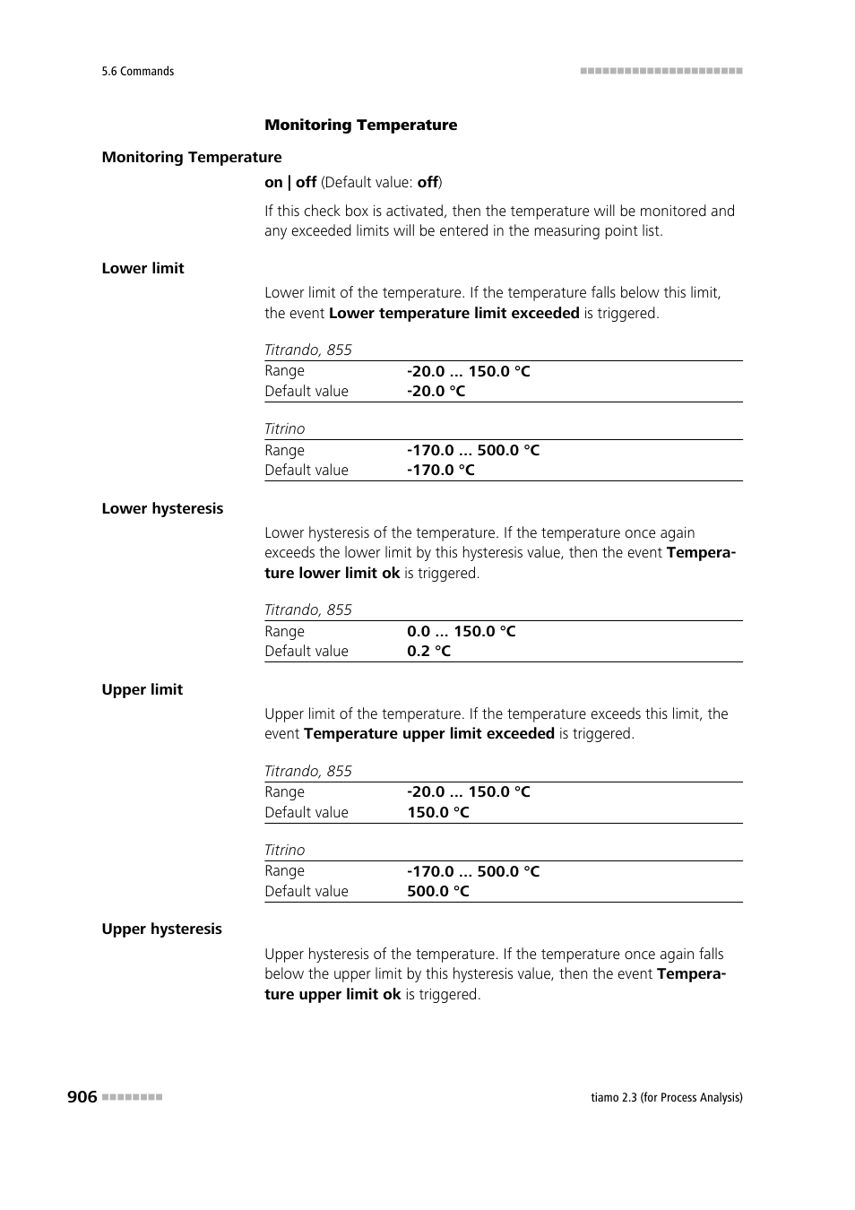 Metrohm tiamo 2.3 (process analysis) User Manual | Page 922 / 1790