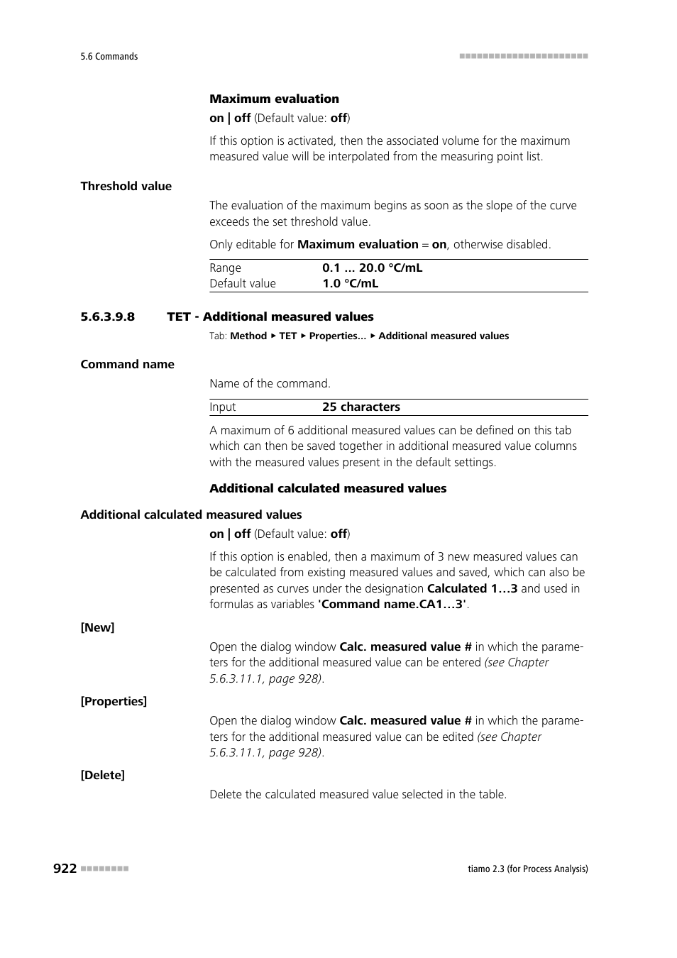 8 tet - additional measured values | Metrohm tiamo 2.3 (process analysis) User Manual | Page 938 / 1790