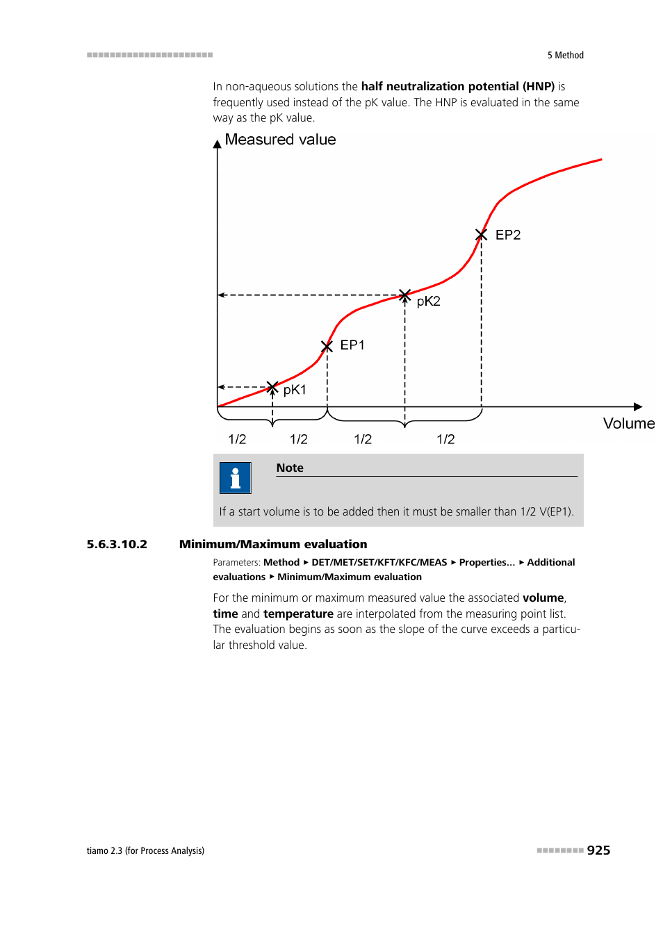 2 minimum/maximum evaluation | Metrohm tiamo 2.3 (process analysis) User Manual | Page 941 / 1790