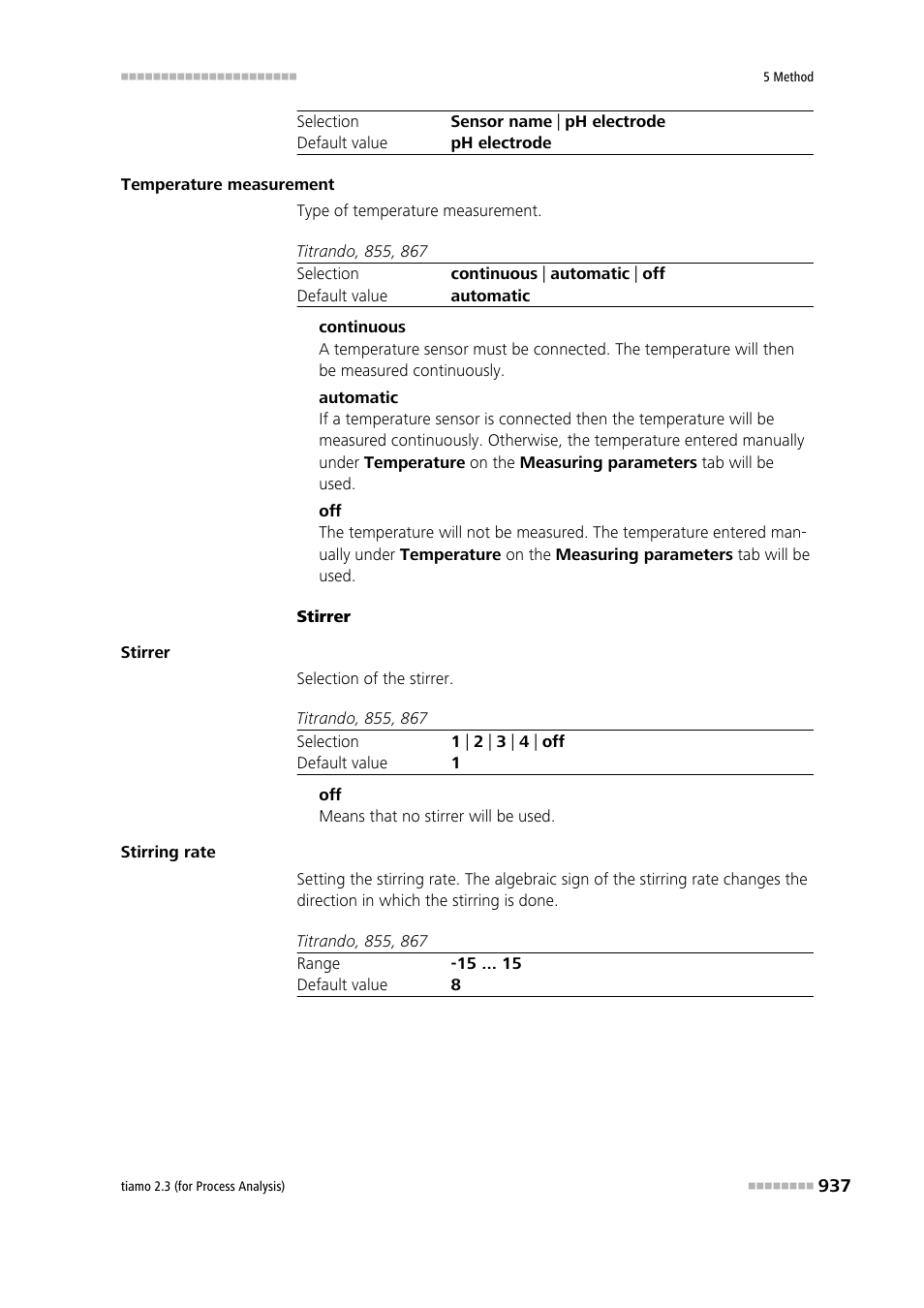 Metrohm tiamo 2.3 (process analysis) User Manual | Page 953 / 1790