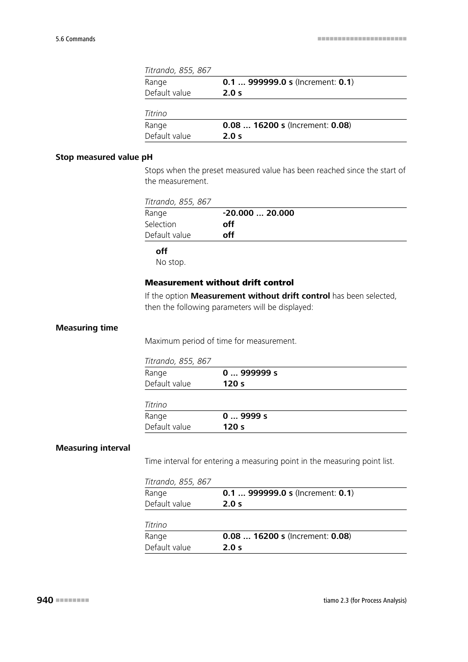 Metrohm tiamo 2.3 (process analysis) User Manual | Page 956 / 1790