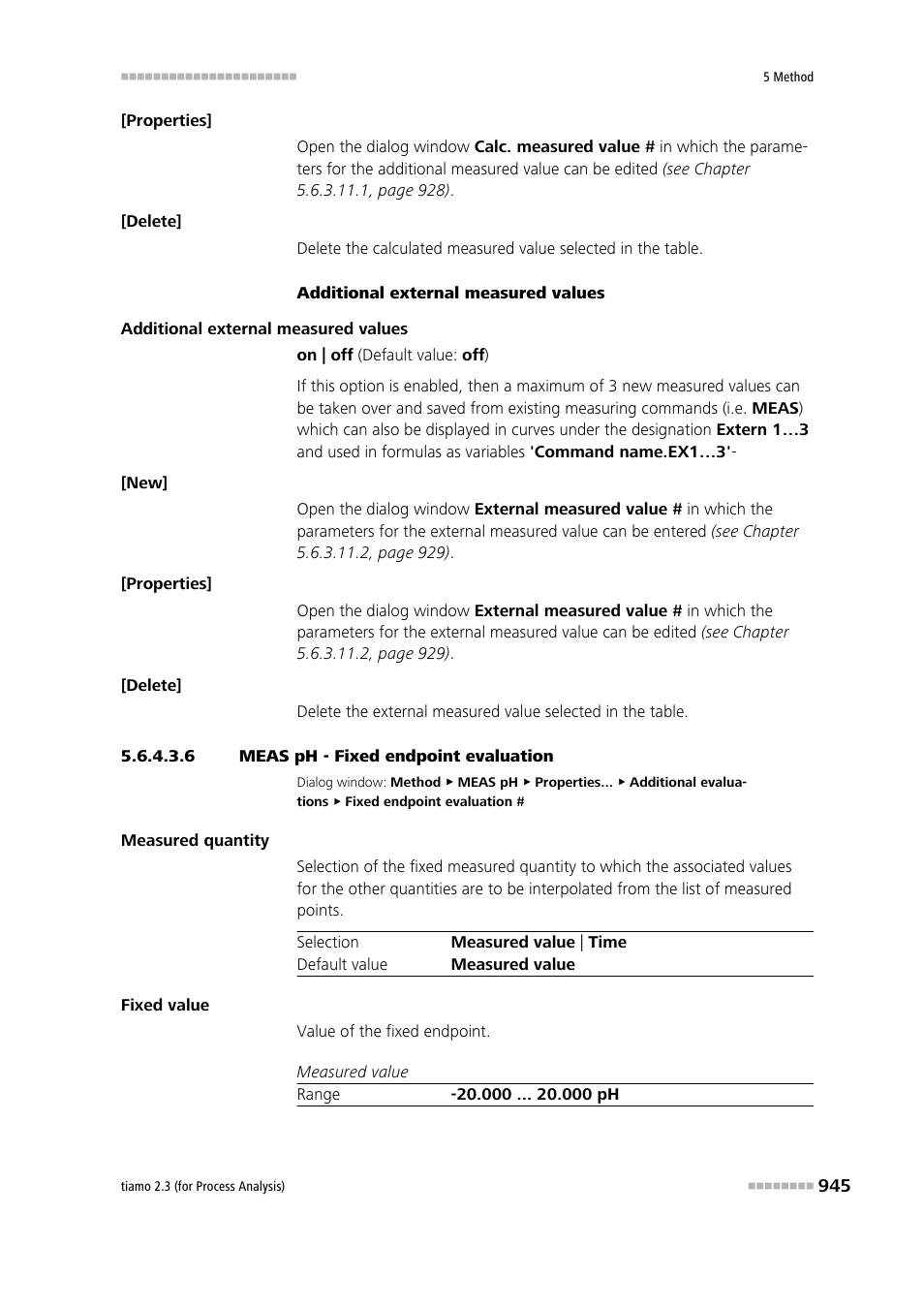 6 meas ph - fixed endpoint evaluation | Metrohm tiamo 2.3 (process analysis) User Manual | Page 961 / 1790
