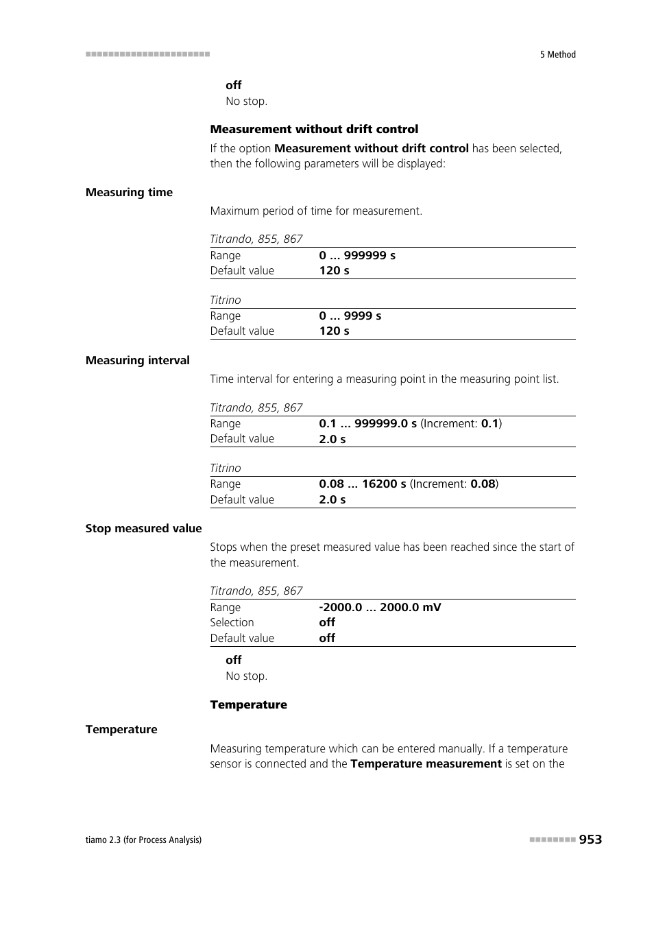 Metrohm tiamo 2.3 (process analysis) User Manual | Page 969 / 1790