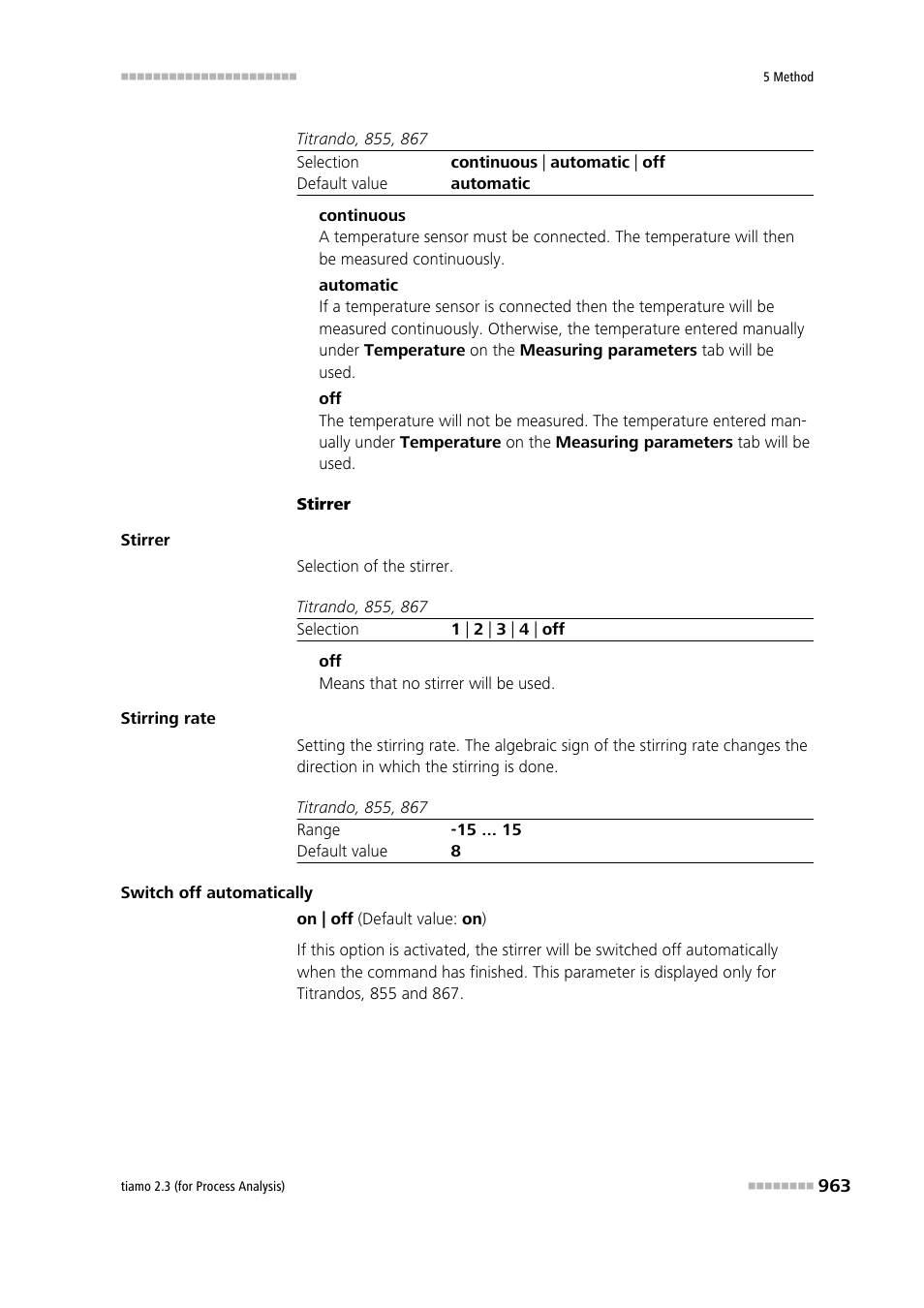 Metrohm tiamo 2.3 (process analysis) User Manual | Page 979 / 1790