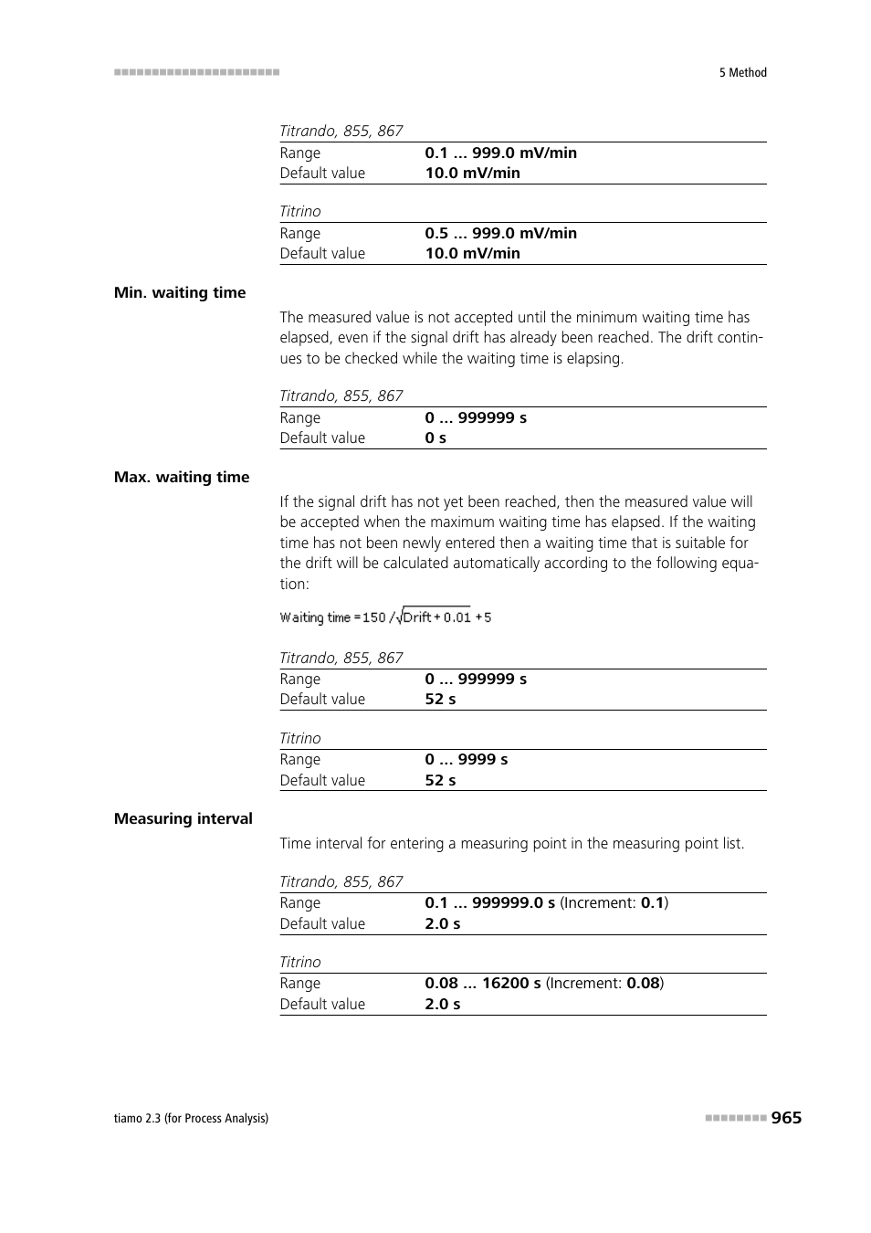 Metrohm tiamo 2.3 (process analysis) User Manual | Page 981 / 1790