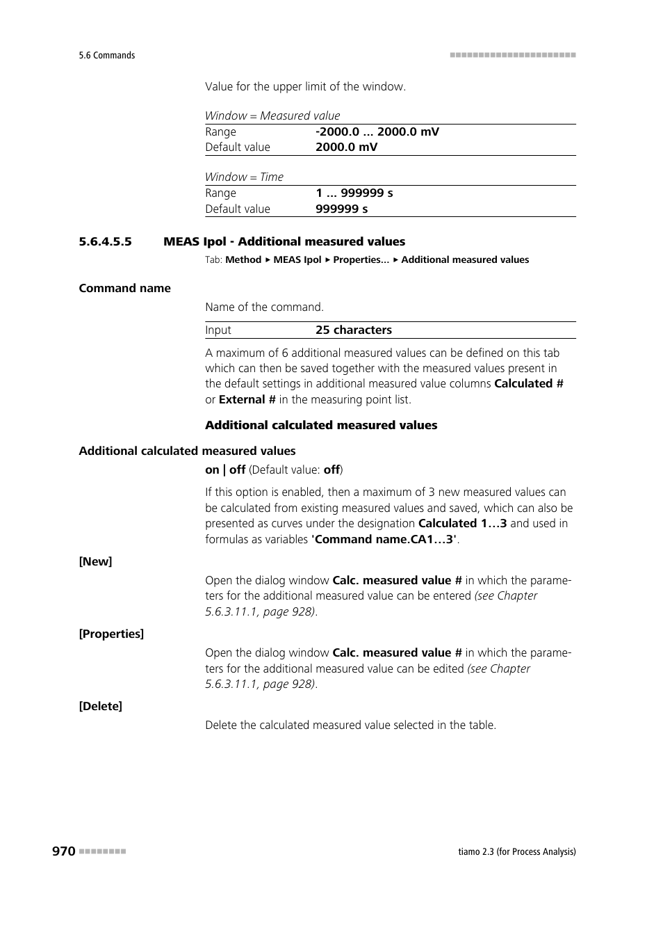 5 meas ipol - additional measured values, Additional measured values | Metrohm tiamo 2.3 (process analysis) User Manual | Page 986 / 1790