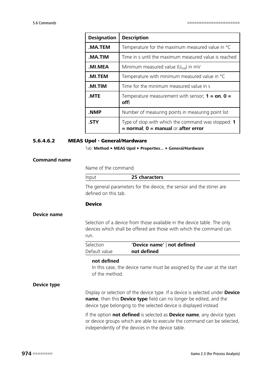 2 meas upol - general/hardware, General/hardware | Metrohm tiamo 2.3 (process analysis) User Manual | Page 990 / 1790