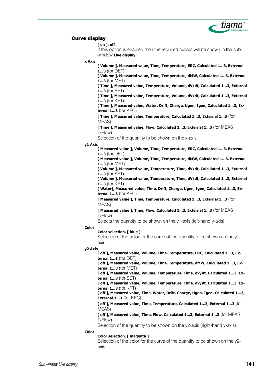 Metrohm tiamo 1.0 Manual User Manual | Page 165 / 714
