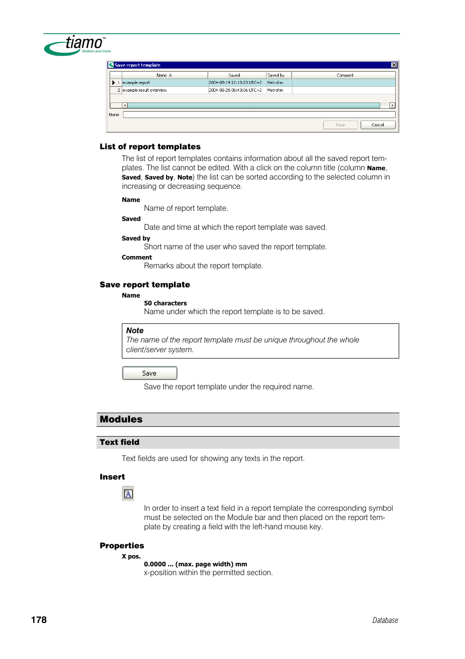 Modules | Metrohm tiamo 1.0 Manual User Manual | Page 202 / 714