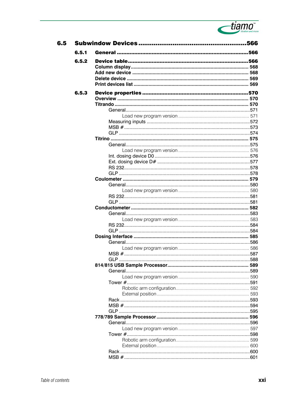 Metrohm tiamo 1.0 Manual User Manual | Page 21 / 714