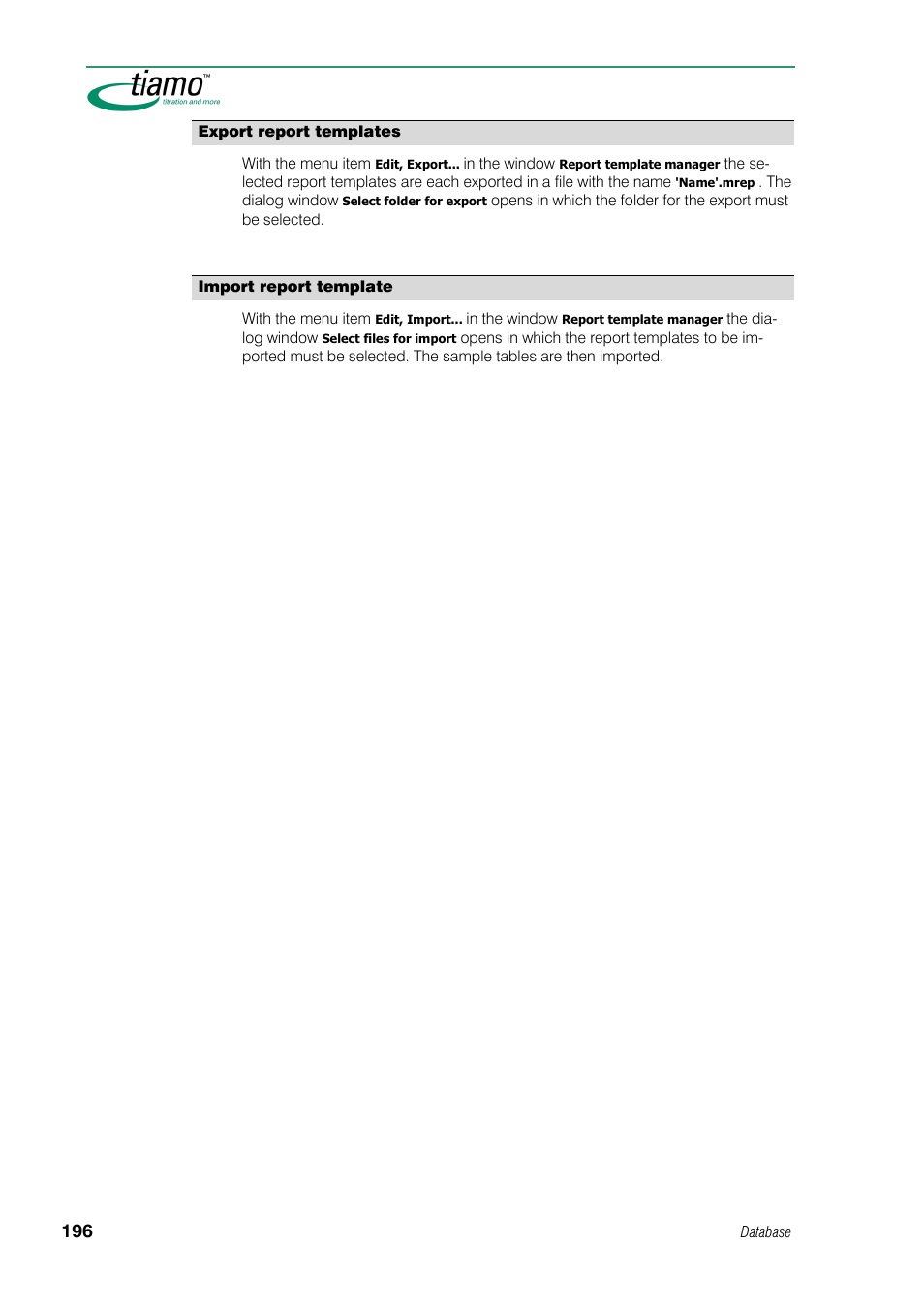 Metrohm tiamo 1.0 Manual User Manual | Page 220 / 714