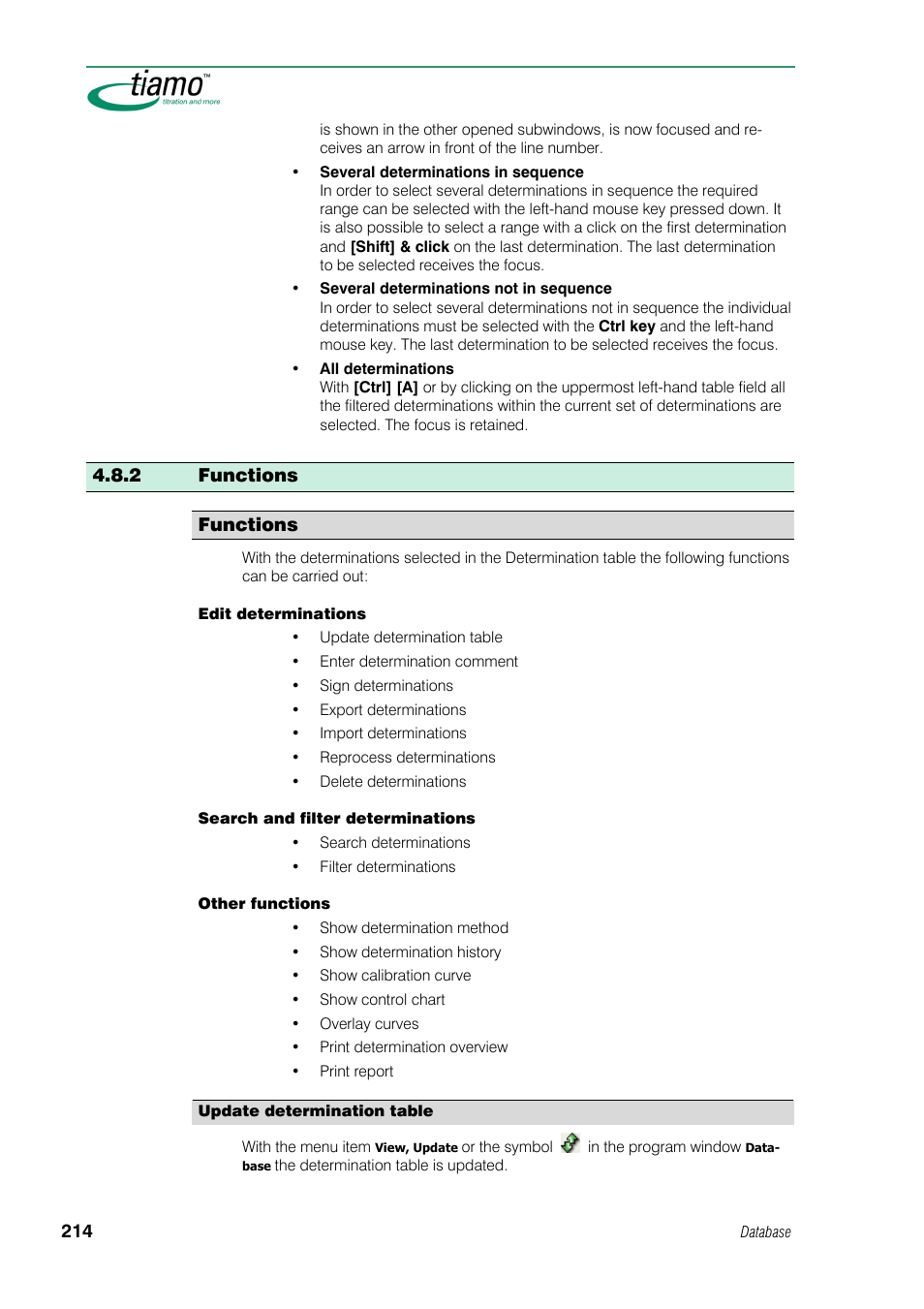 2 functions | Metrohm tiamo 1.0 Manual User Manual | Page 238 / 714