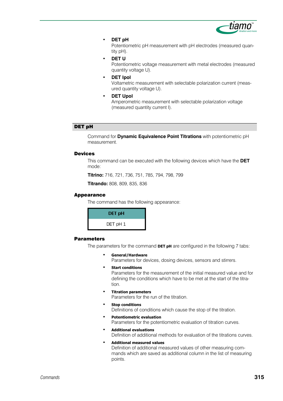 Metrohm tiamo 1.0 Manual User Manual | Page 339 / 714