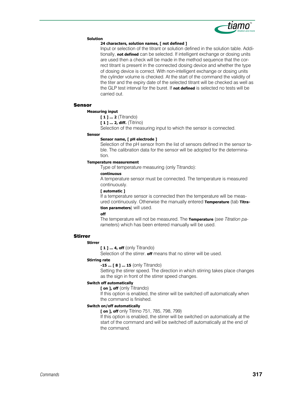 Metrohm tiamo 1.0 Manual User Manual | Page 341 / 714