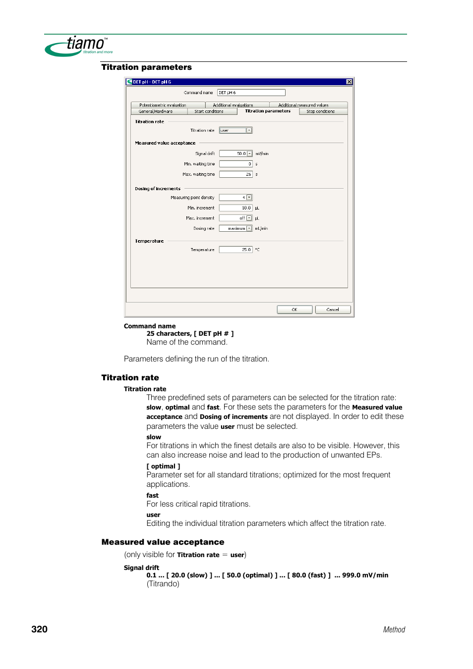 Metrohm tiamo 1.0 Manual User Manual | Page 344 / 714