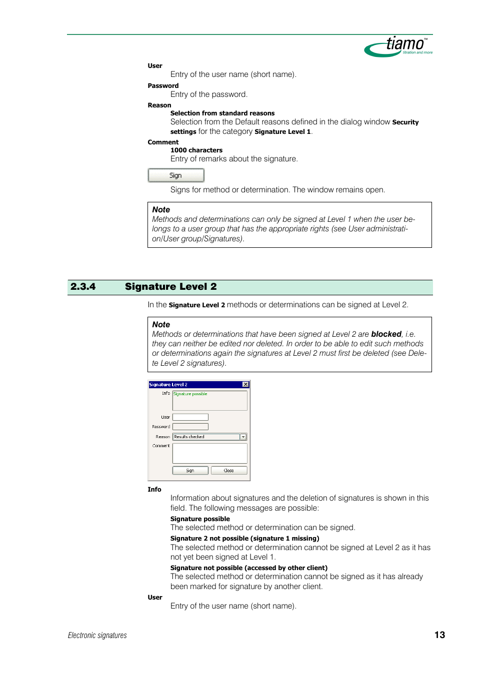 4 signature level 2 | Metrohm tiamo 1.0 Manual User Manual | Page 37 / 714