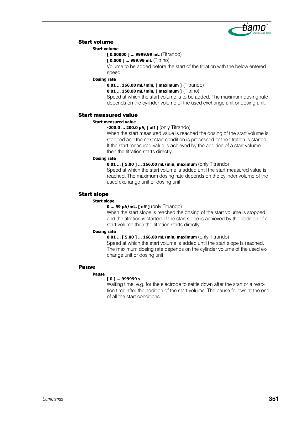 Metrohm tiamo 1.0 Manual User Manual | Page 375 / 714