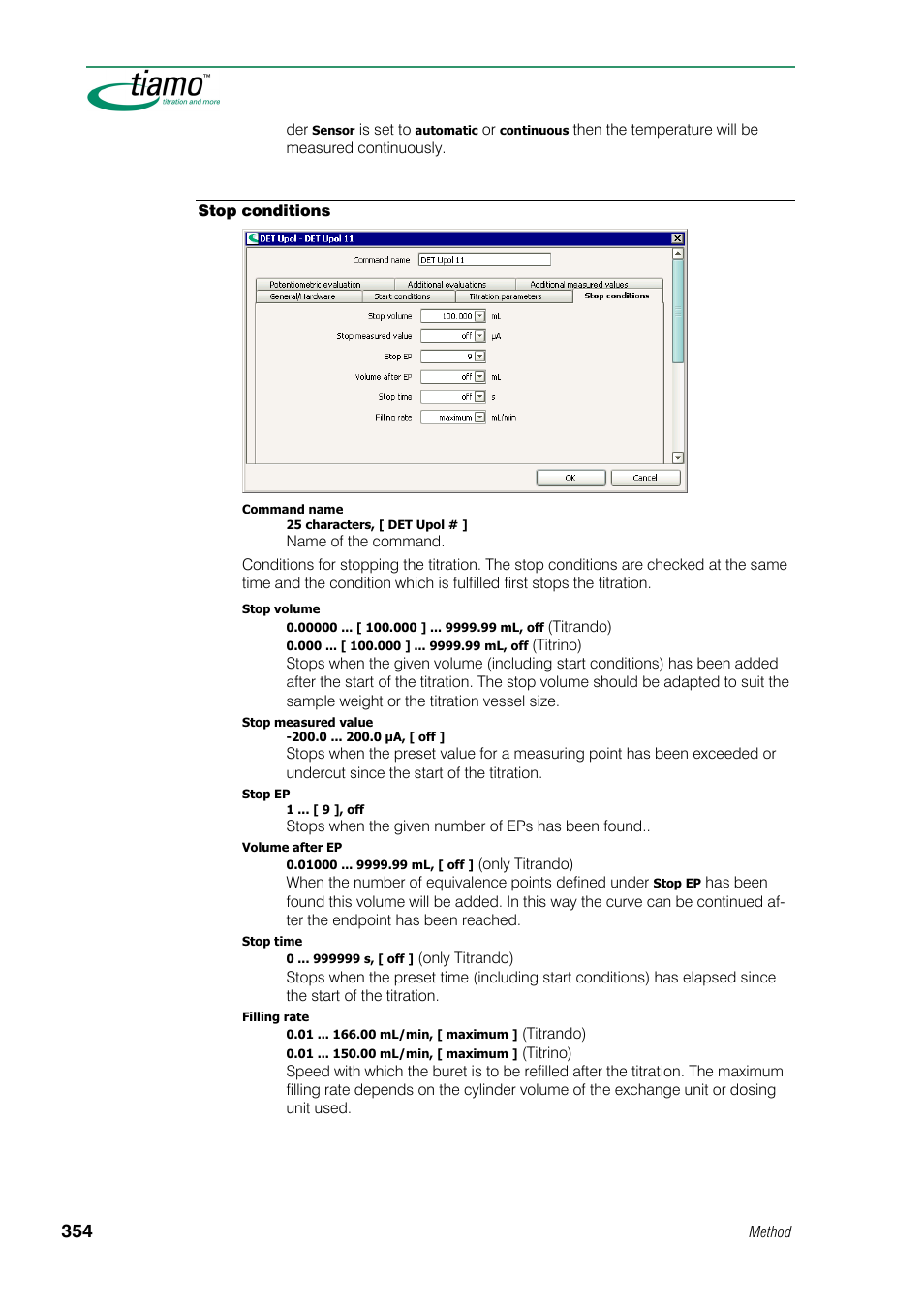Metrohm tiamo 1.0 Manual User Manual | Page 378 / 714