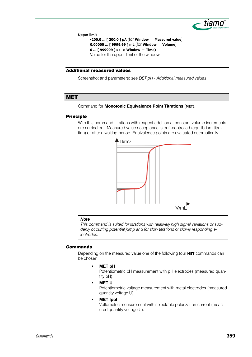 Metrohm tiamo 1.0 Manual User Manual | Page 383 / 714
