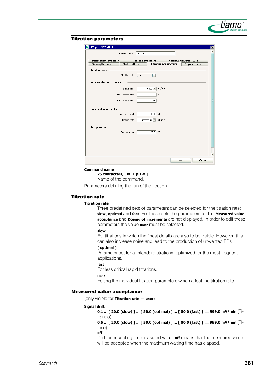 Metrohm tiamo 1.0 Manual User Manual | Page 385 / 714