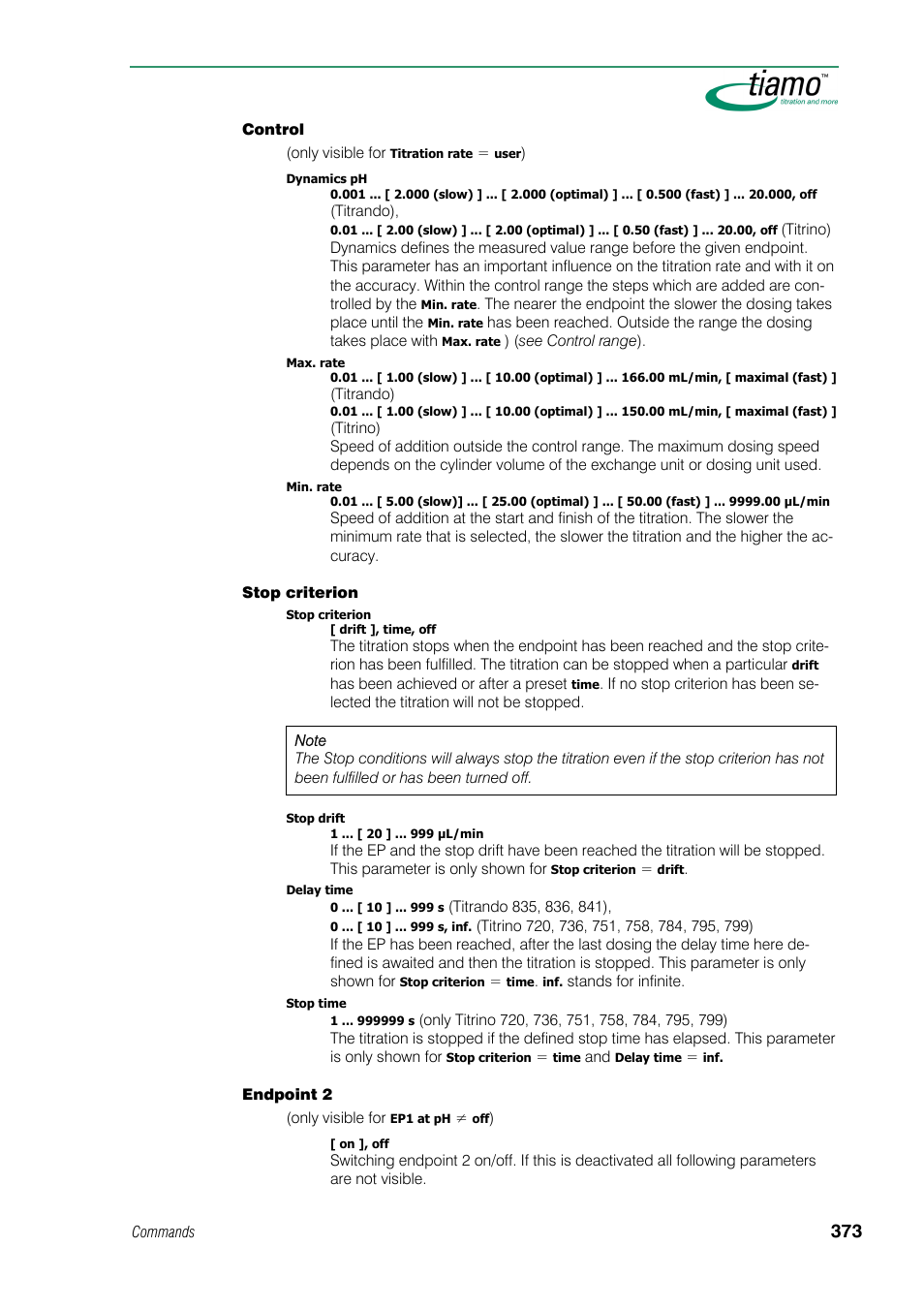 Metrohm tiamo 1.0 Manual User Manual | Page 397 / 714