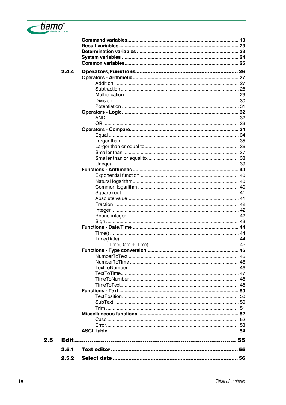 Metrohm tiamo 1.0 Manual User Manual | Page 4 / 714