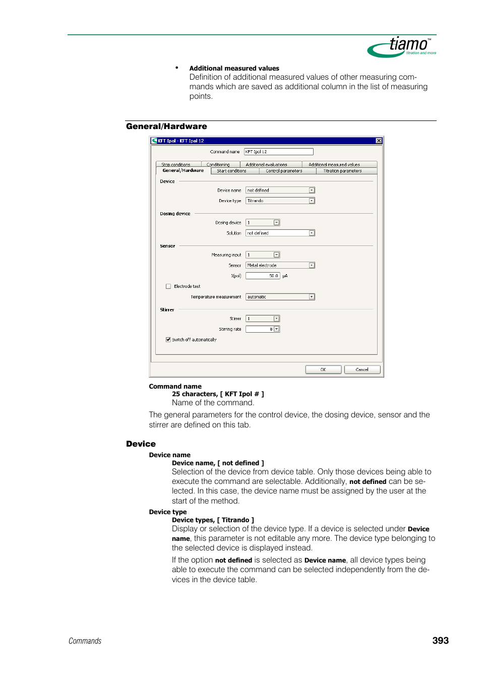 Metrohm tiamo 1.0 Manual User Manual | Page 417 / 714