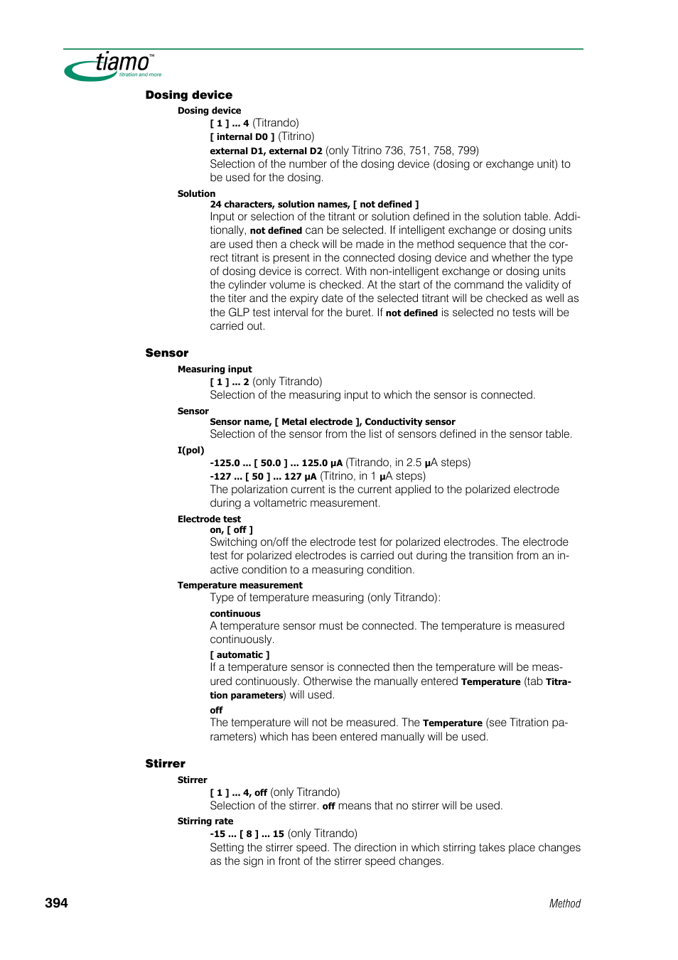 Metrohm tiamo 1.0 Manual User Manual | Page 418 / 714