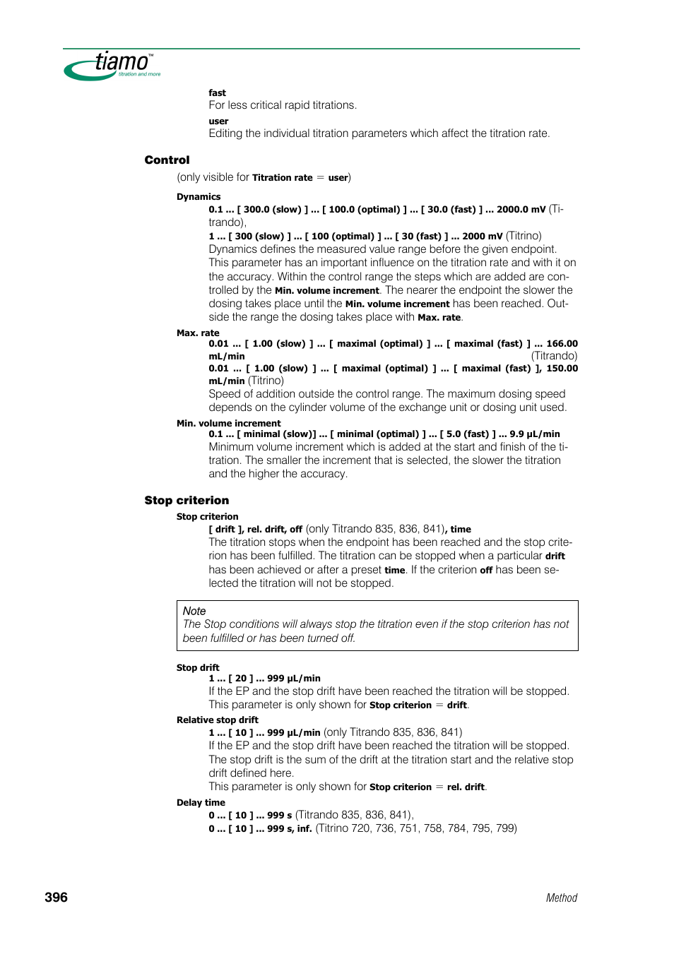 Metrohm tiamo 1.0 Manual User Manual | Page 420 / 714