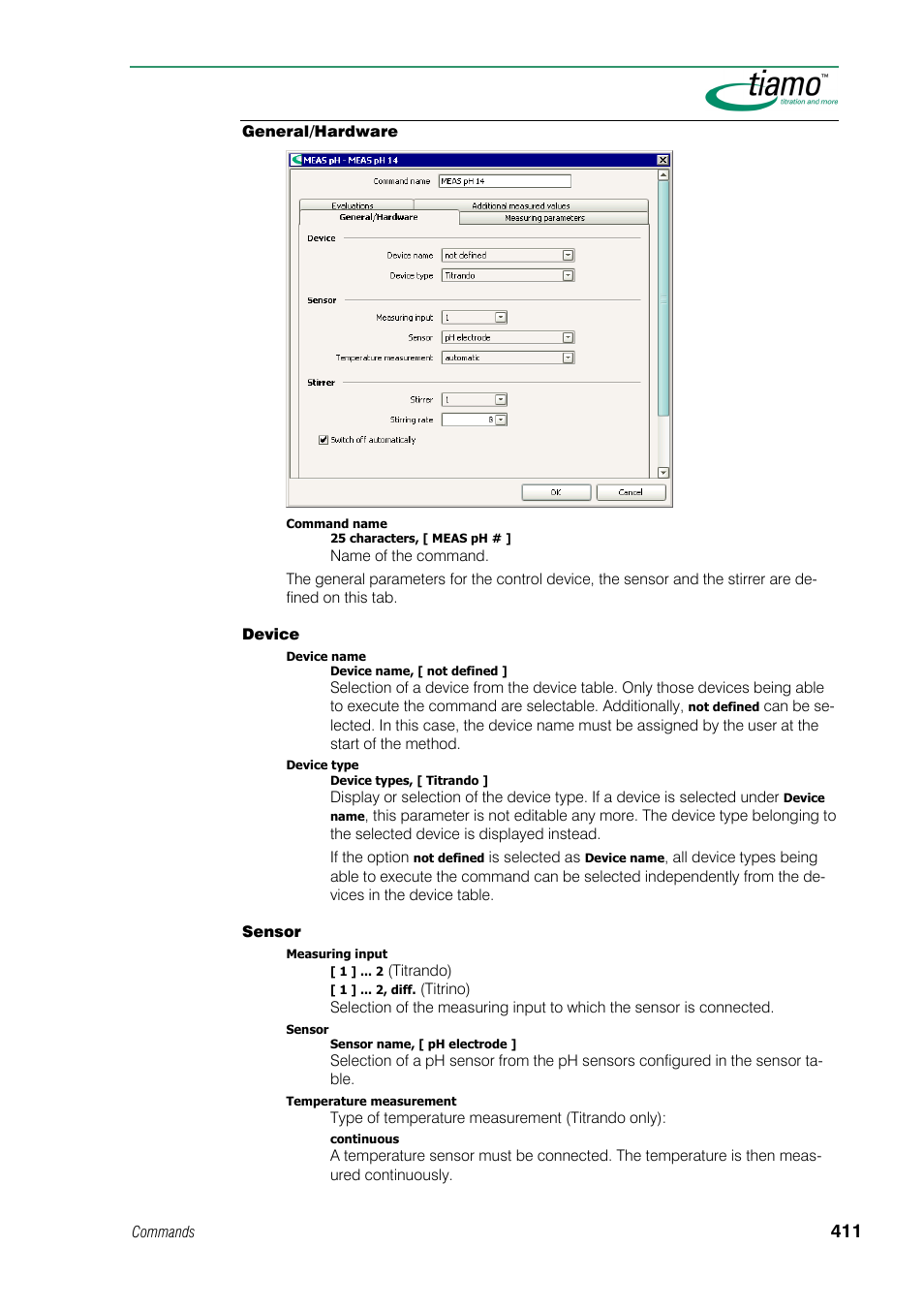 Metrohm tiamo 1.0 Manual User Manual | Page 435 / 714