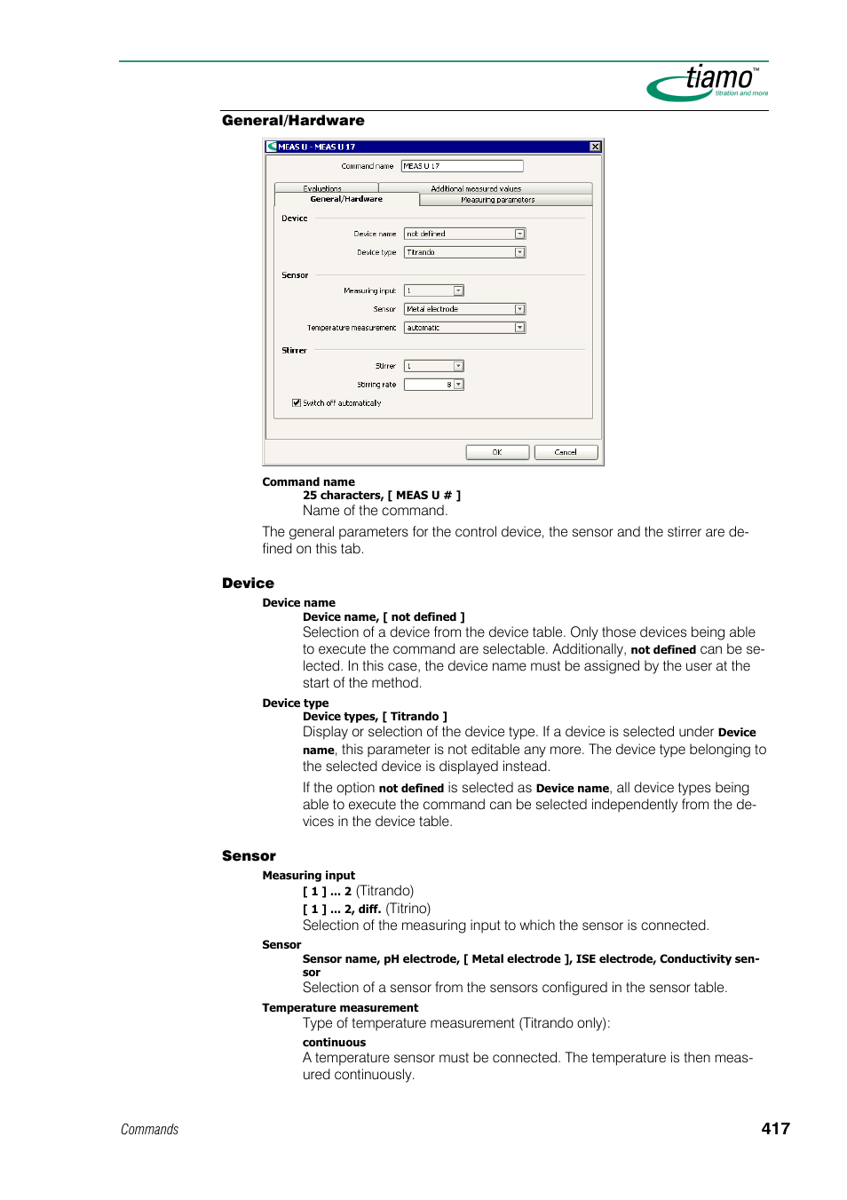 Metrohm tiamo 1.0 Manual User Manual | Page 441 / 714