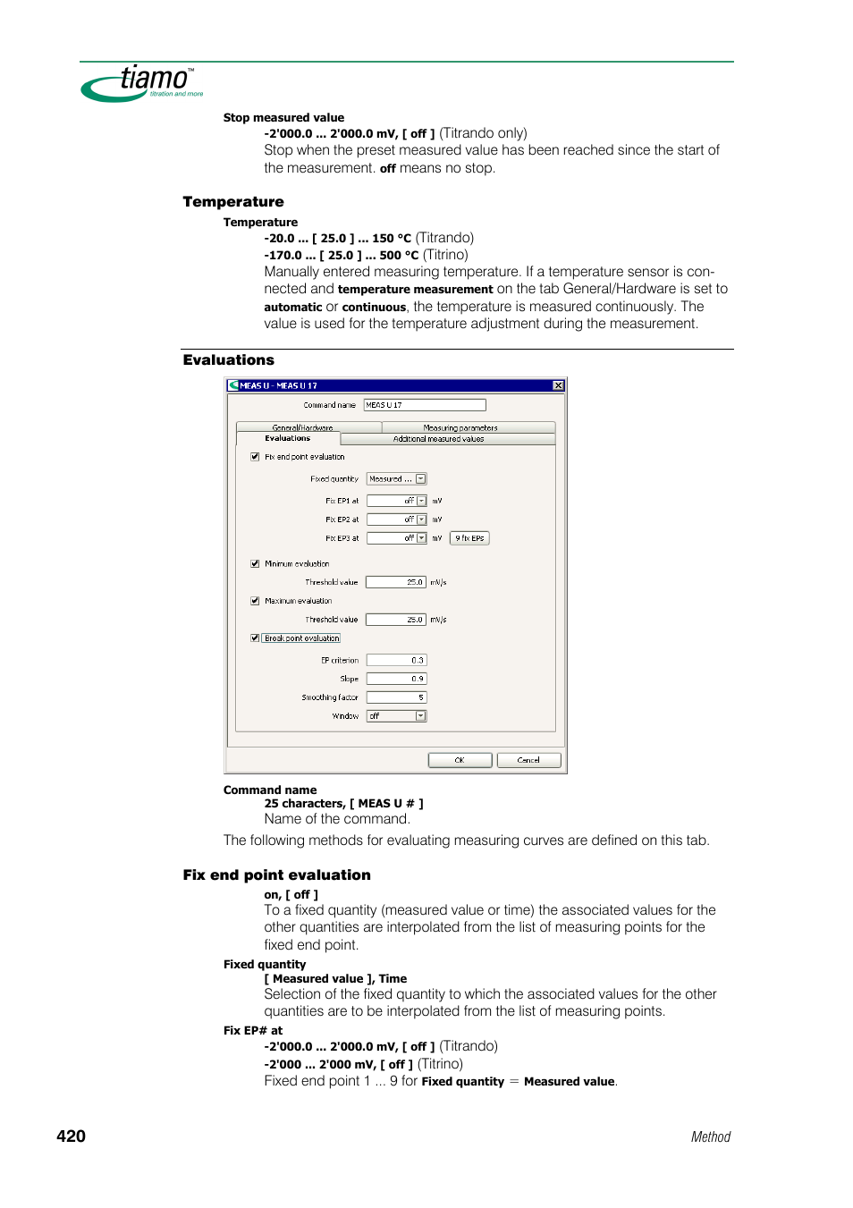 Metrohm tiamo 1.0 Manual User Manual | Page 444 / 714