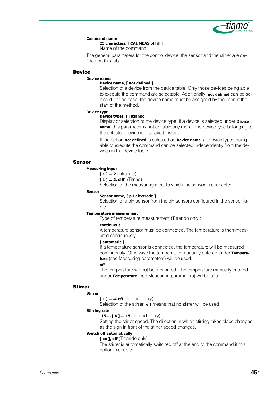 Metrohm tiamo 1.0 Manual User Manual | Page 475 / 714