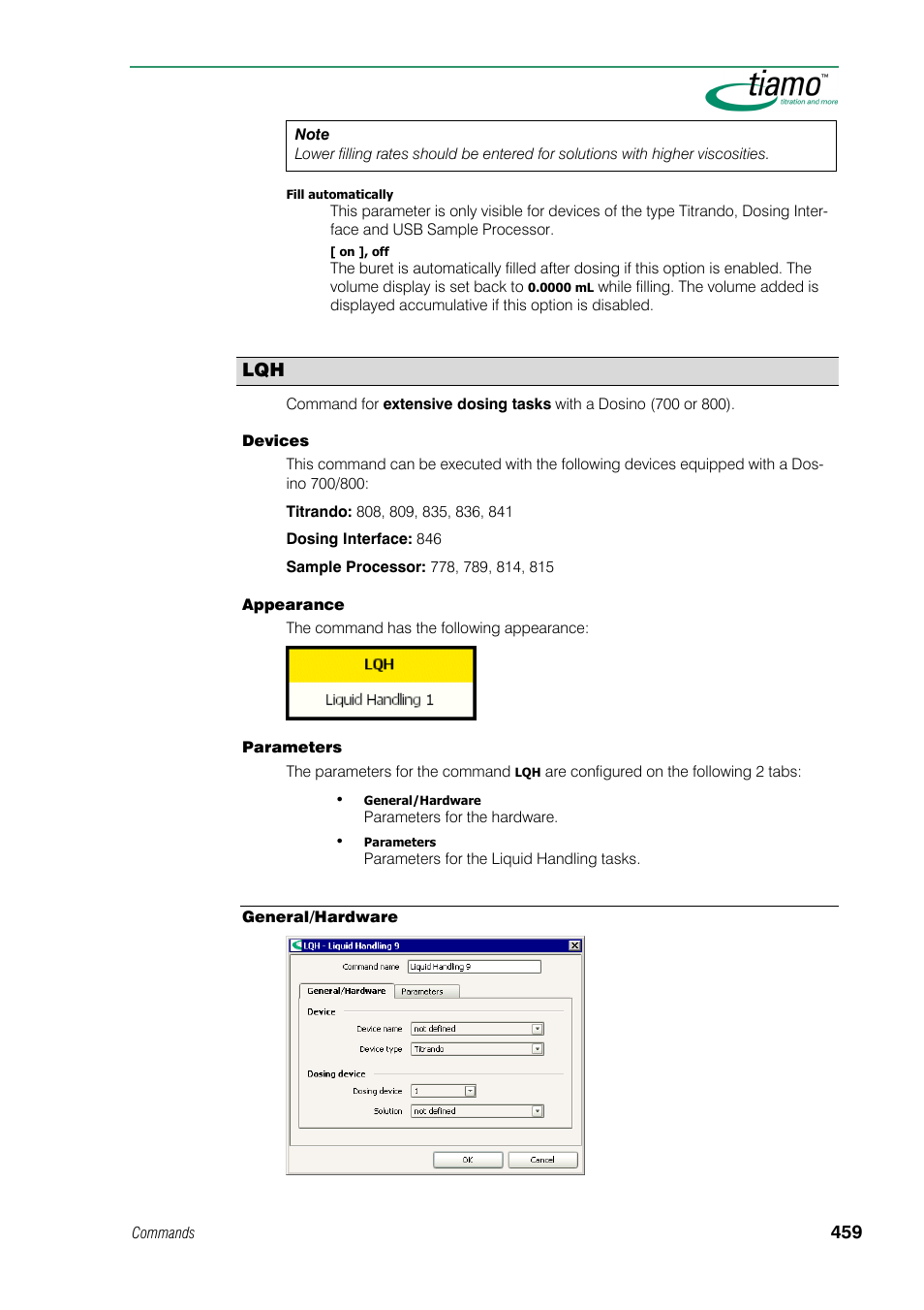 Metrohm tiamo 1.0 Manual User Manual | Page 483 / 714