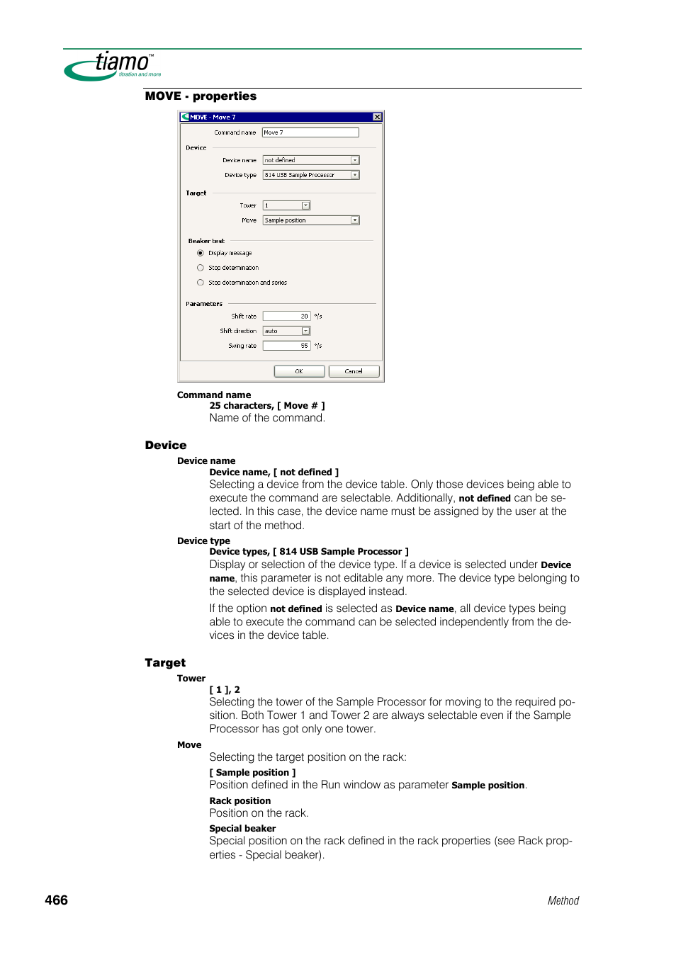 Metrohm tiamo 1.0 Manual User Manual | Page 490 / 714