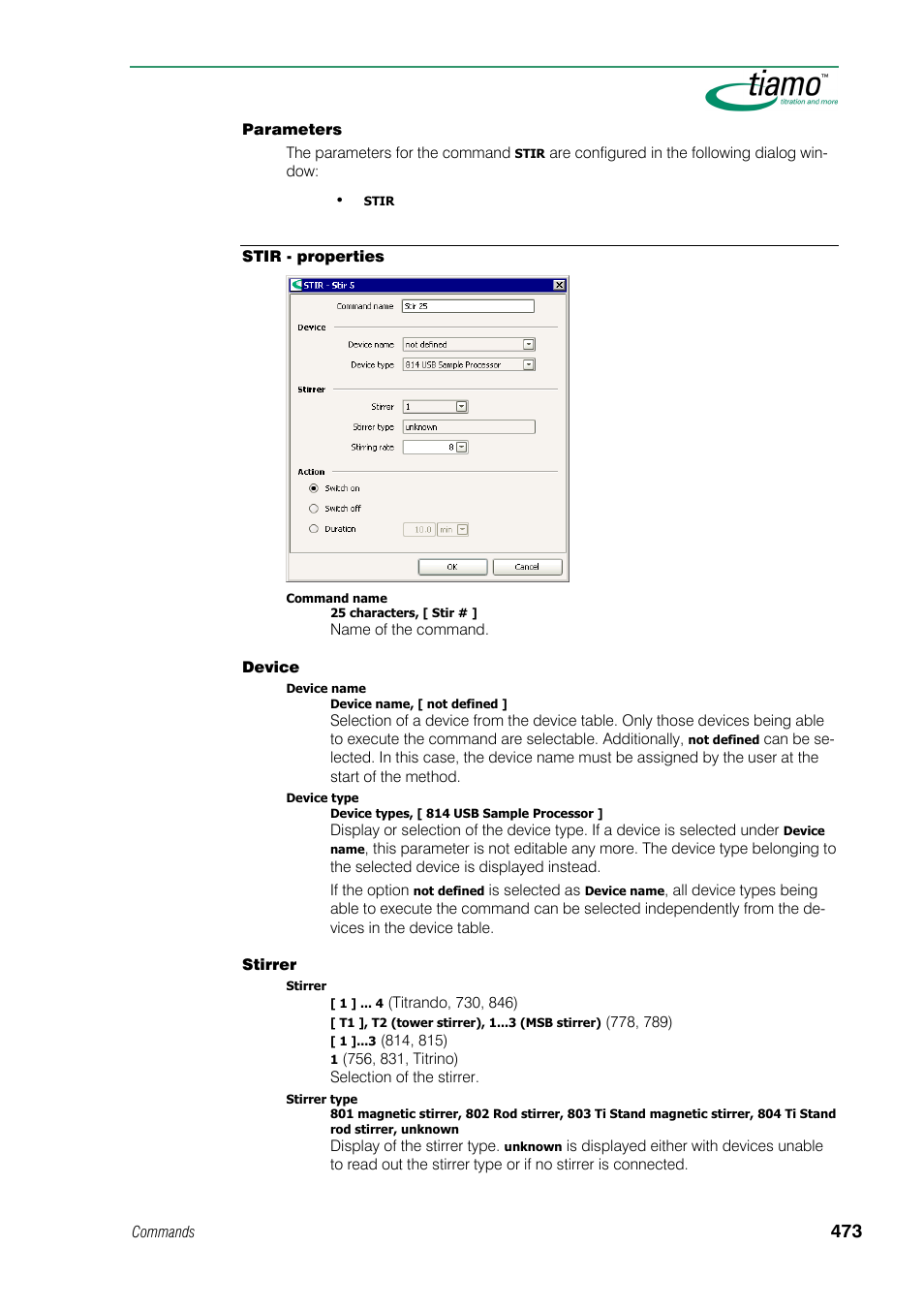Metrohm tiamo 1.0 Manual User Manual | Page 497 / 714