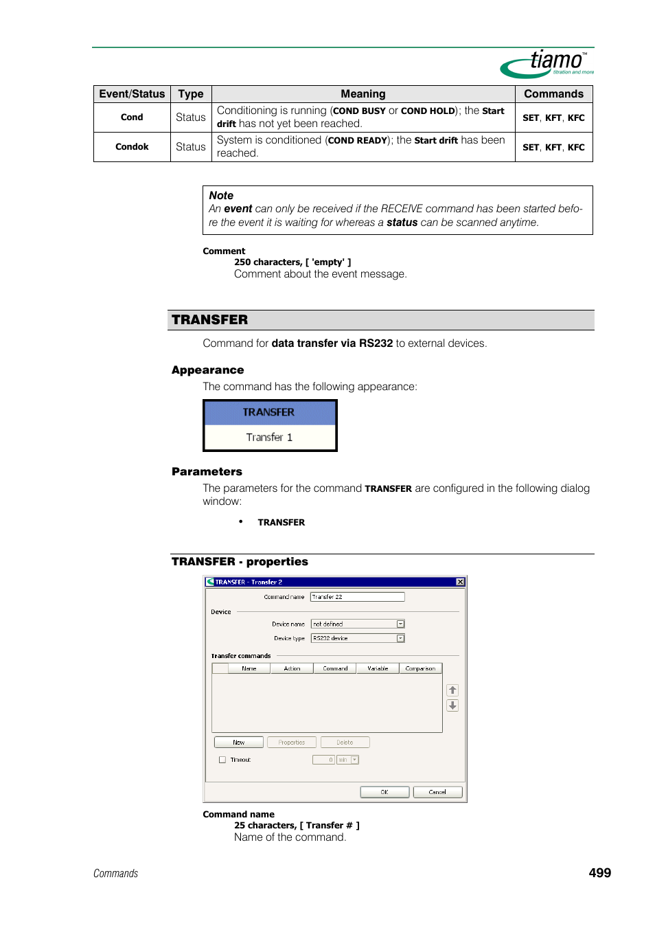 Transfer | Metrohm tiamo 1.0 Manual User Manual | Page 523 / 714