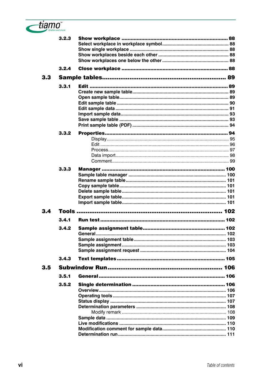 Metrohm tiamo 1.0 Manual User Manual | Page 6 / 714