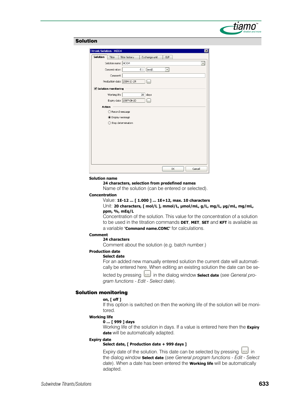 Metrohm tiamo 1.0 Manual User Manual | Page 657 / 714