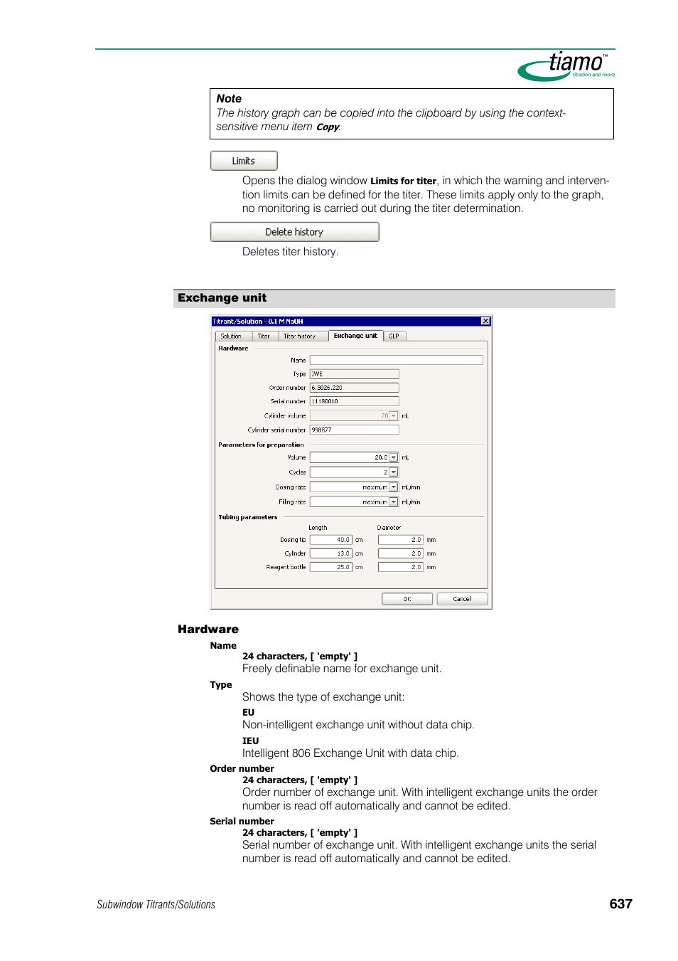 Metrohm tiamo 1.0 Manual User Manual | Page 661 / 714