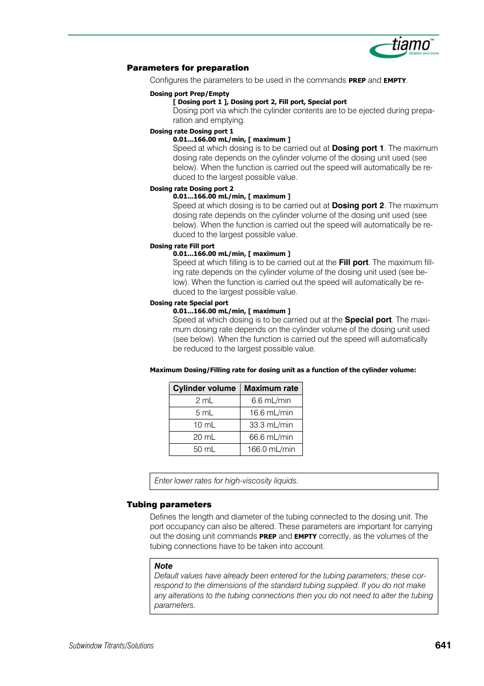 Metrohm tiamo 1.0 Manual User Manual | Page 665 / 714