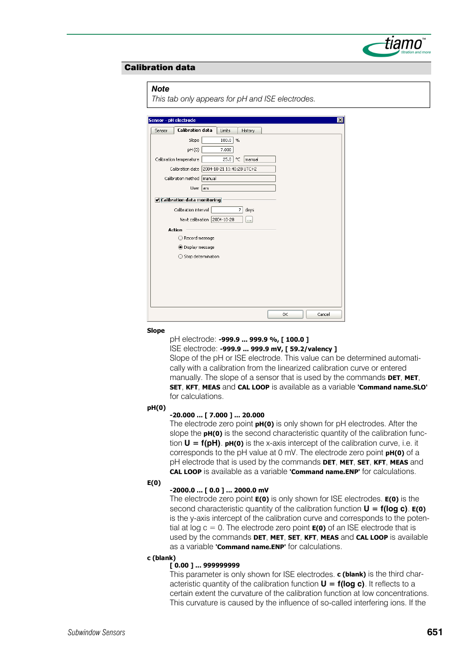 Metrohm tiamo 1.0 Manual User Manual | Page 675 / 714
