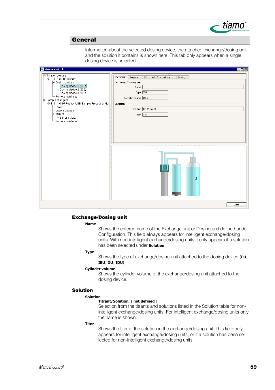 General | Metrohm tiamo 1.0 Manual User Manual | Page 83 / 714