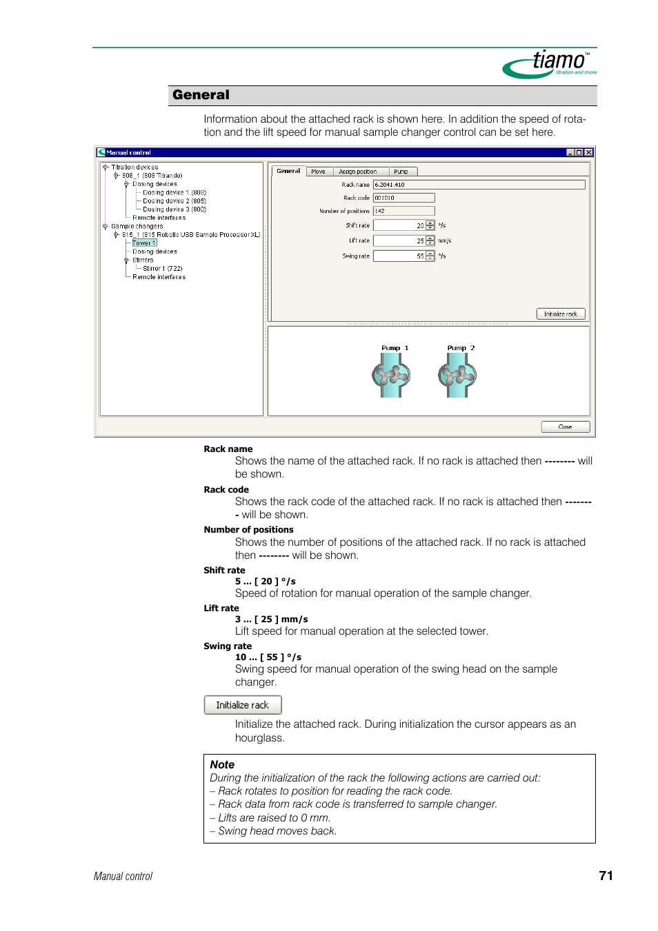 General | Metrohm tiamo 1.0 Manual User Manual | Page 95 / 714