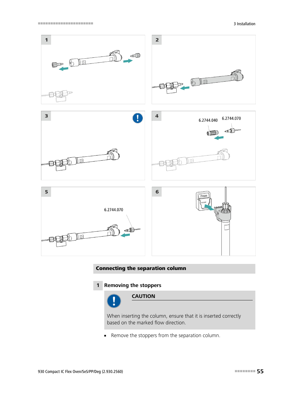 Metrohm 930 Compact IC Flex Oven/SeS/PP/Deg User Manual | Page 65 / 124