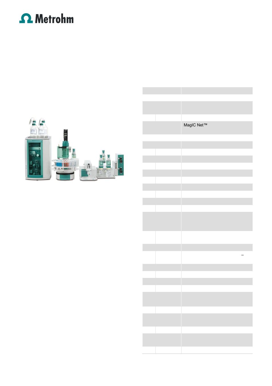 Metrohm VoltIC pro I User Manual | 18 pages