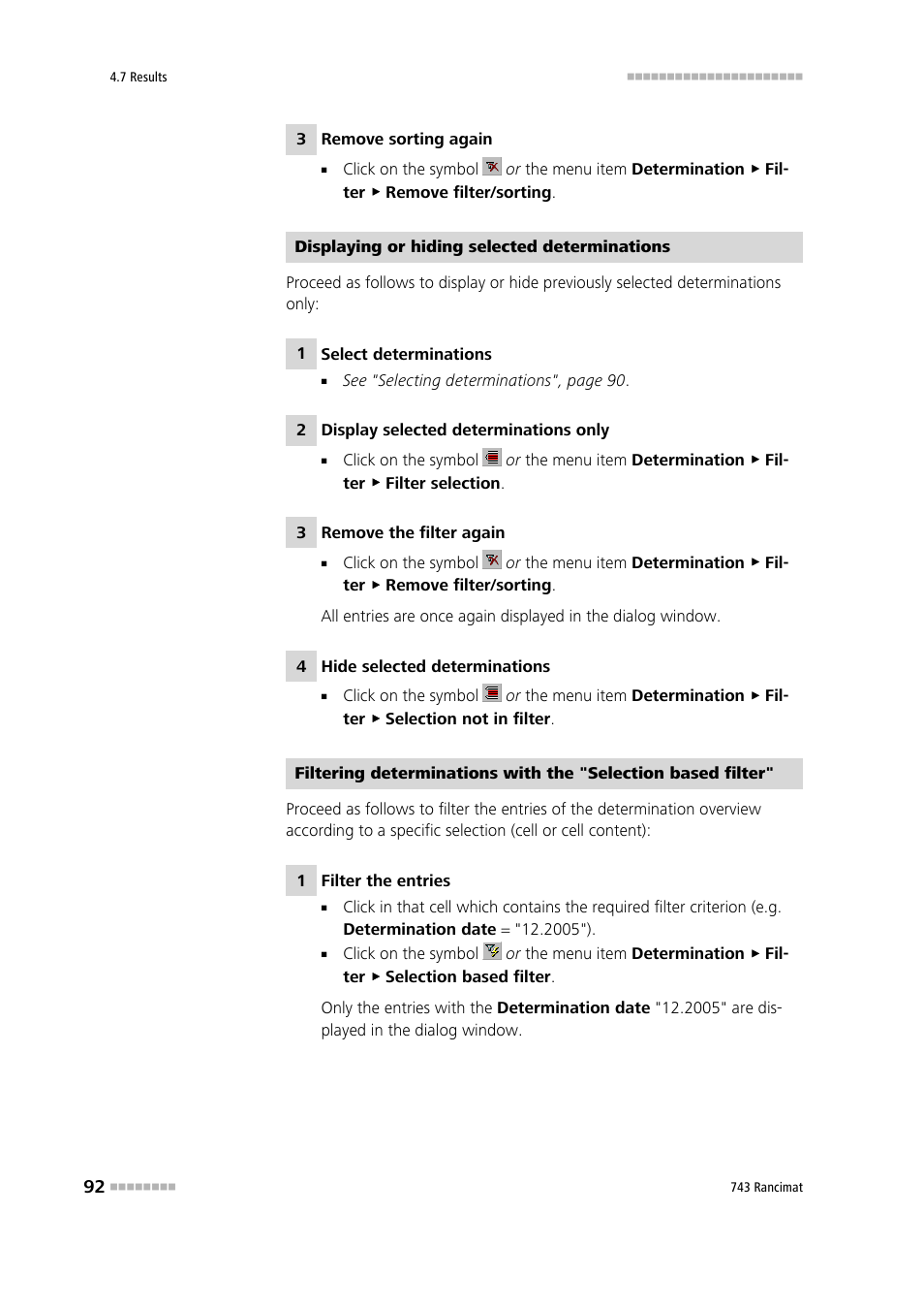 Metrohm 743 Rancimat User Manual | Page 100 / 197