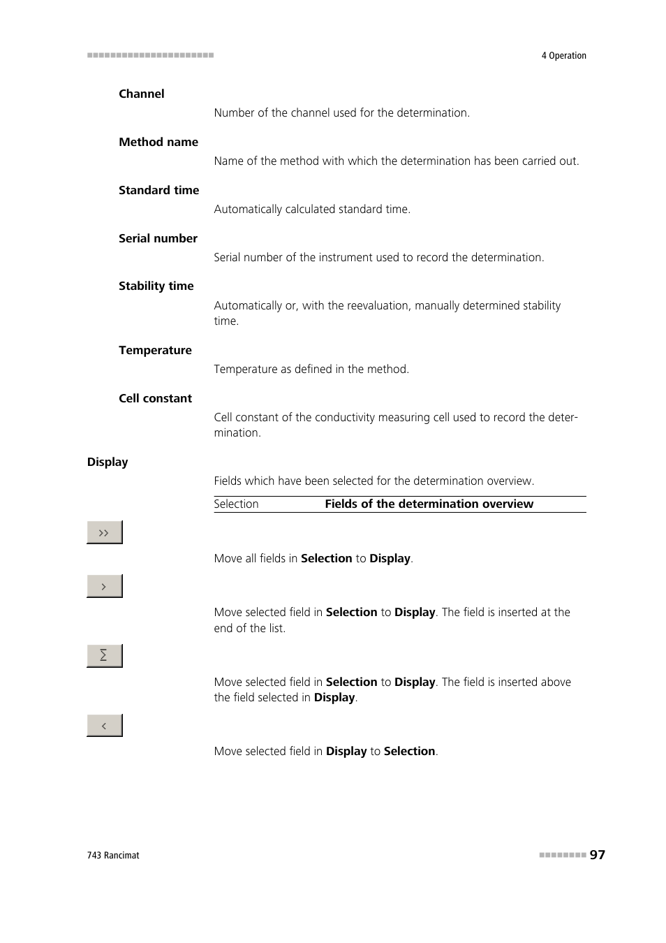 Metrohm 743 Rancimat User Manual | Page 105 / 197